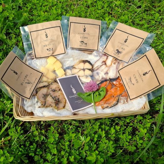 燻製ギフト 五彩セット ― ありがとうの気持ちを添えて ―